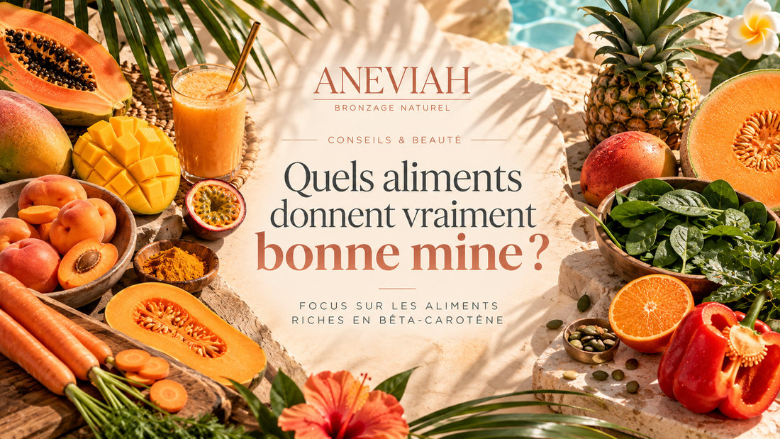Quels aliments donnent bonne mine ? 10 aliments riches en bêta-carotène